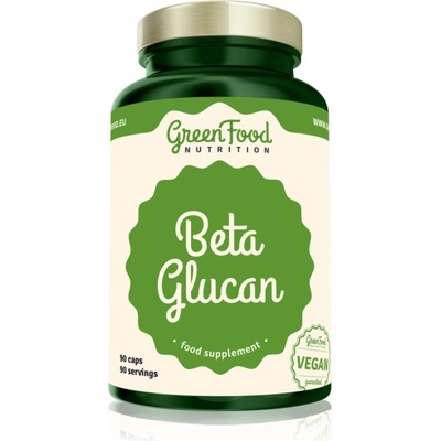 GreenFood Nutrition Beta Glucan kapsuly s vysokým obsahom hlivy ustricovej 100 g