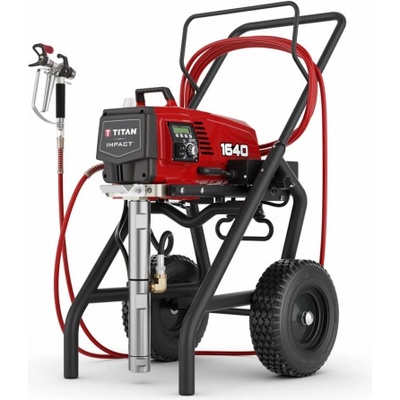 Titan Tool Безвъздушна машина за боядисване Titan Impact 1640 Cart, 2.2 kW, 221 bar, 5 л/мин, количка (024964295678)