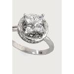 Guess пръстен дамски от неръждаема стомана SPINNING BLOOM (JUBR06.464JW)