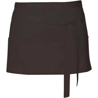 Link Kitchen Wear Koktejlová zástěra X983 Black 60x30cm