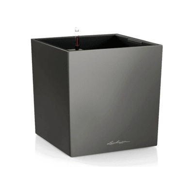 Lechuza Kvetináč Cube Premium All-in-One set antracit 40x40x40 cm