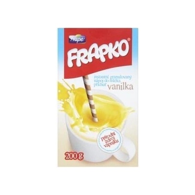 Frapko Instantní Granulovaný Nápoj Do Mléka Vanilka 200 g