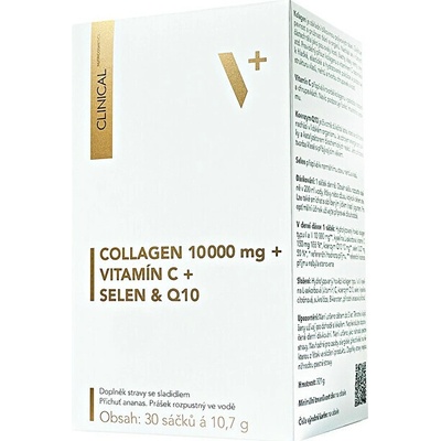 Clinical Collagen 10000 mg + vitC + selen & Q10 30 x 10,7 g