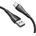 Xmart Micro USB кабел Xmart Mamba Series, QC4.0, 1.2м, Черен (10471)