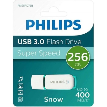 Image 1 of Philips Snow Edition Green 256GB USB 3.0 FM25FD75B/PH665427