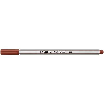 Stabilo Pen 68 brush červenohnedý