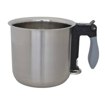 de Buyer, Dvouplášťový hrnec na mléko na indukci, nerezový