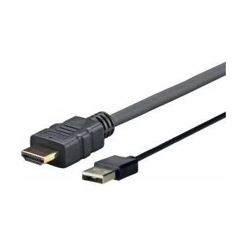 VivoLink PROHDMIUSB2 video cable adapter 2 m HDMI USB Type-A Black
