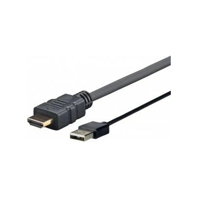 VivoLink PROHDMIUSB2 video cable adapter 2 m HDMI USB Type-A Black