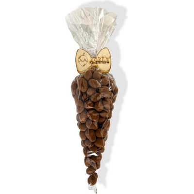 Nutworld Ořechový kornout velký mandle v mléčné čokoládě a skořici 500 g