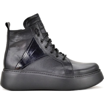 Tinti Shoes Дамски високи кецове Albena black