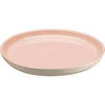 Emile henry (Франция) Керамична чиния emile henry dinner plate основна - цвят розов с екрю (eh 8925-r4)
