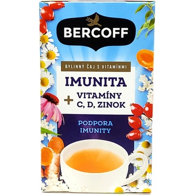 BERCOFF KLEMBER Imunita s vitamínmi C + D a zinkom 24 g