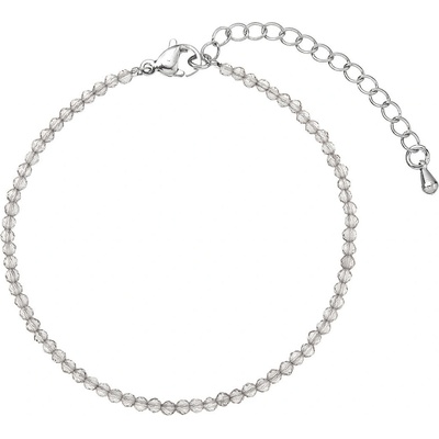 Pavona náramek s pravými smoky quartz kameny 43055.3 ocel