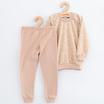 Dětské pyžamko New Baby beige dino