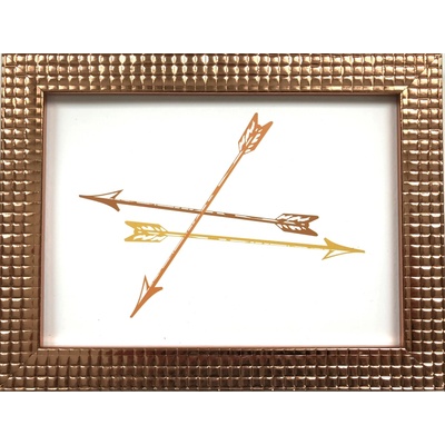 Bondecor Fotorám plastový PLF 1913 - strukturovaný bronzový Barva: Bronz, Velikost: 21x30 – Zbozi.Blesk.cz