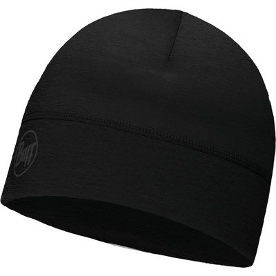 Buff Lightweight merino Wool Hat solid black