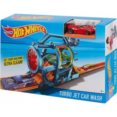 Mattel Hot Wheels City Blaze s myčkou