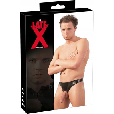 Latexové slipy s otvorem na penis