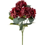 Bloomingville Изкуствено цвете Bloomingville хортензия 38 см червено (82061545)