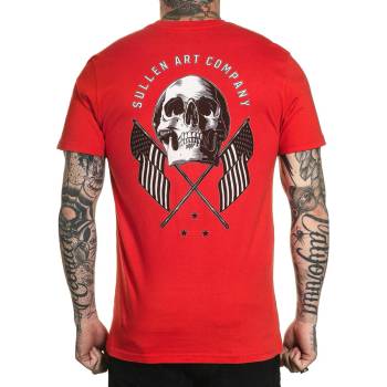 Image 1 of SULLEN Мъжка тениска sullen - old glory - ЧЕРВЕН - scm3083_rd