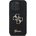 GUESS Калъф Guess - PU Fixed Glitter 4G Metal Logo, iPhone 16 Pro Max, черен (3666339328474)