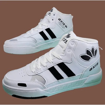 Image 1 of vili-shop Бели мъжки високи кецове, които не пропускат влага