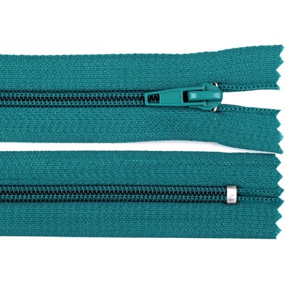 Prima-obchod Spirálový zip No 5 délka 18 cm POL, barva 275 tyrkys zelený tmavý