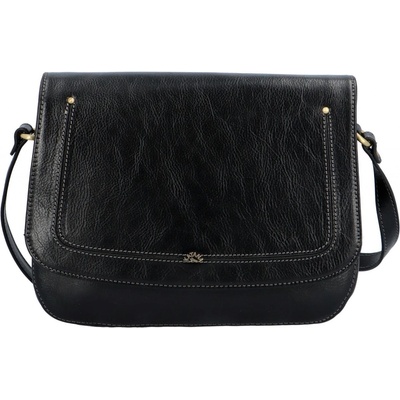 Katana dámská kožená crossbody kabelka černá Versa černá