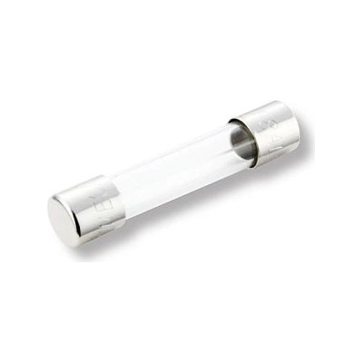 Pojistka trubičková skleněná F 1,0A 250V 6,3x32mm