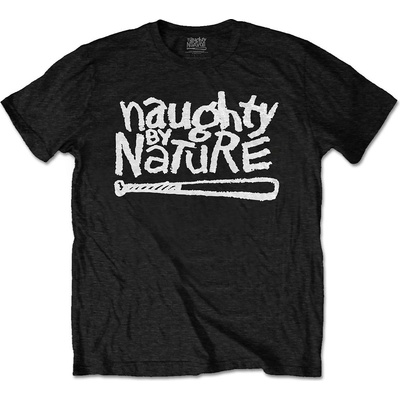 Naughty By Nature tričko OG logo čierne