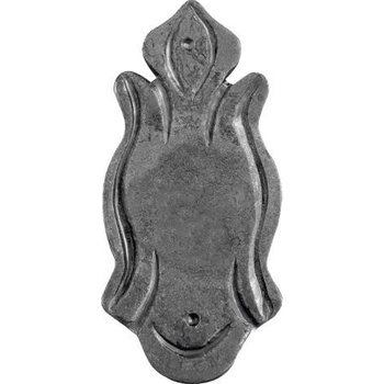PSG Rozeta pre kovaný plot, bránu, zábradlie a mreže 44.200, 155x70 x 4 mm