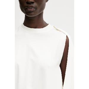 coperni Уголемена рокля от вискоза Zero Waste Draped (COPJS194F5093)
