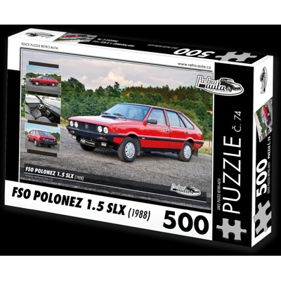 Retro-Auta č. 74 FSO Polonez 1.5 SLX 1988 500 dílků