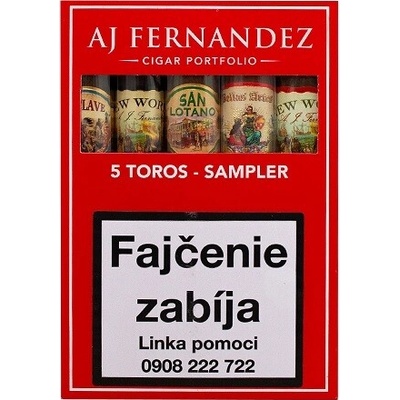 A.J. Fernandez Cigar Sampler Toro 5 ks