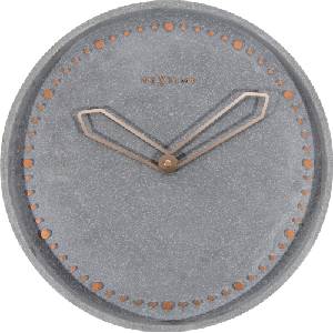 NeXtime Стенен часовник Cross сив (3197GS)