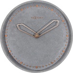 NeXtime Стенен часовник Cross сив (3197GS)