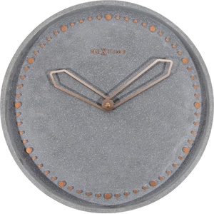 NeXtime Стенен часовник Cross сив (3197GS)