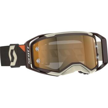 SCOTT Маска Scott Prospect 2.0 Amp Chrome S2 Goggles - Deep Brown / Beige / Glas: Gold Chrome - размер One Size (205-6801-0111)