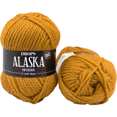 Drops Alaska UNI 58 hořčicová