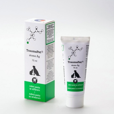 Traumapet Stoma Ag zubná pasta so striebrom 75 ml
