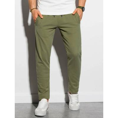 Ombre Clothing tepláky zelená pánské
