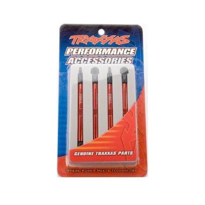 Traxxas регулируема алуминиева мотовилка червена (4)