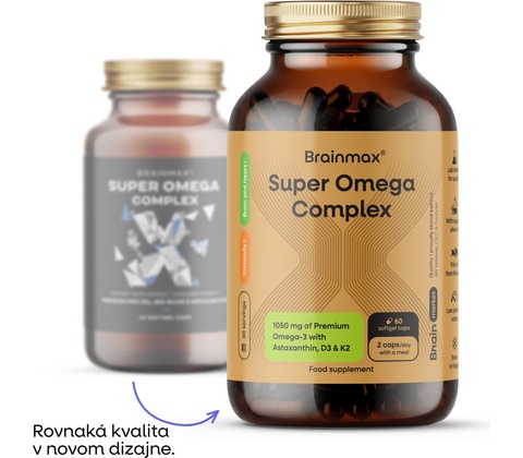 BrainMax Super Omega Complex 60 kapsúl