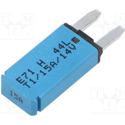 GLOSO 86104 Pojistka: tepelná; automobilová; 15A; 14VDC; 12,45mm; E71