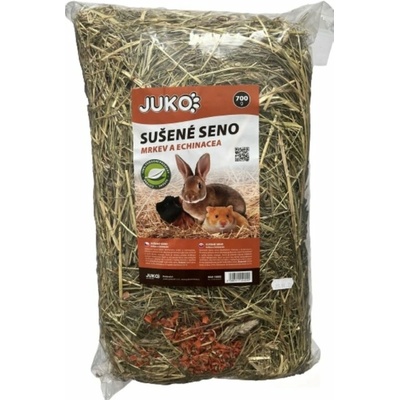 Juko Seno nerezané s mrkvou a echinaceou 0,7 kg
