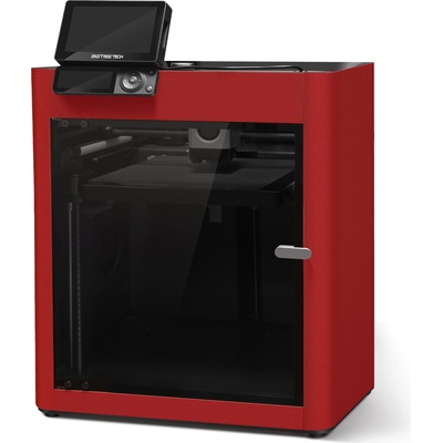 BIQU Защитно фолио от изкуствена кожа Panda Fur за Bambu Lab P1S - Deep Red (1060000691)