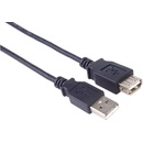 PremiumCord KUPAA2BK USB 2.0, prodlužovací, 2m, černý