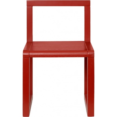 FERM LIVING Židle Little Architect Poppy Red