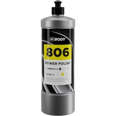 Body 806 hrubá leštící pasta 200ml - 200 ml - bílá